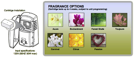 Fragrance delivery system
