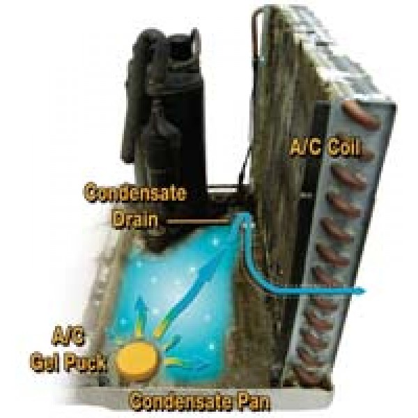 Where to Put Pan Tablets in Window Ac 