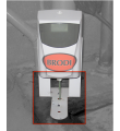 Mounting system for the Bac-Treet Dispenser