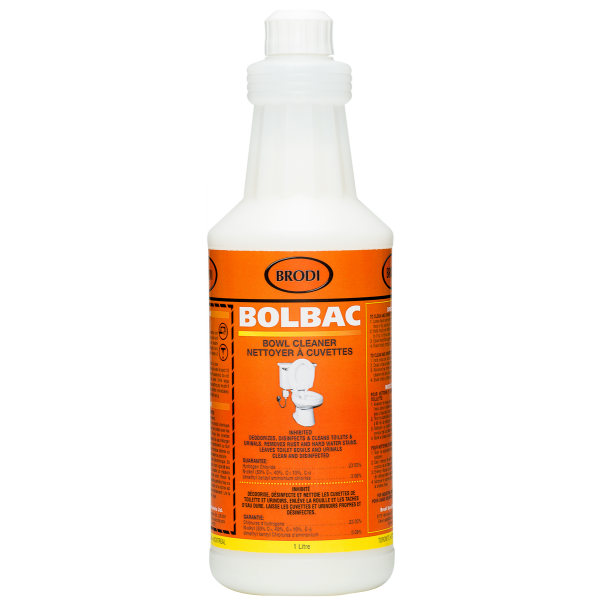 Bolbac, An Industrial Strength Toilet & Urinal Bowl Cleaner