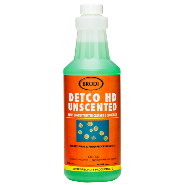 Detco-HD Unscented, Cleaner & Disinfectant Unscented