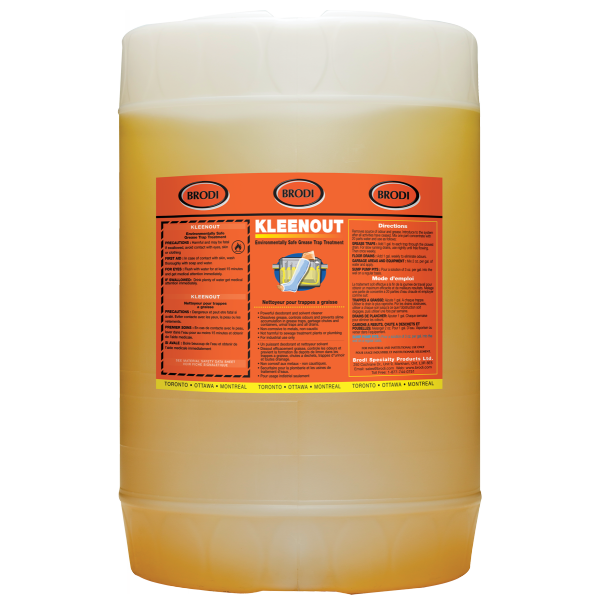 Kleenout, Citrus Deodorizer & Degreaser Drains and Traps