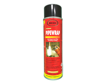 Spray-On Anti-Sweat Pipe Insulating Coating