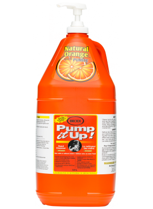 Pump It Up Orange with Pumice