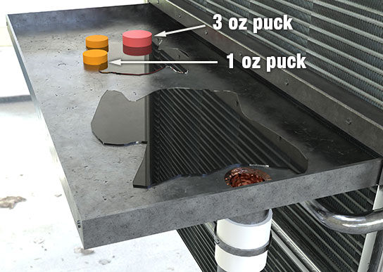 Brodi-Fan Coil Condensate Drain Treatment Pucks for blocked drains