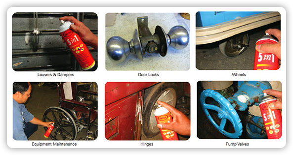 Brodi 5 in 1 - Spray on louvres door knobs wheels castors rusted valves wheel chairs